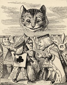 Le Roi de Cœur discutant avec le Bourreau, de 