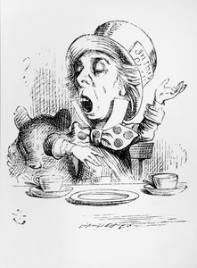 Le Chapelier fou, illustration de 