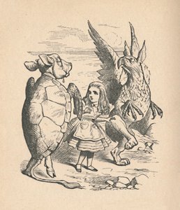 La Fausse Tortue, Alice et le Griffon, 1889