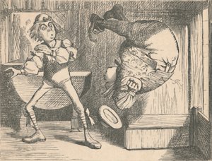 Le jeune homme et le sage. Le sage faisant une culbute, 1889