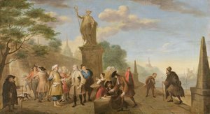 Allégorie du Commerce, 1743 - John Theodore Heins
