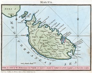 Carte de Malte