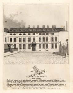 Cleveland House près du palais St James, Londres