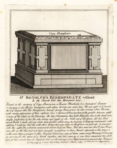 Monument funéraire de style autel musulman à Coya Shawsware, ou Khwaja Shahsuwar (1582-1626), marchand et secrétaire de Nogdi beg l
