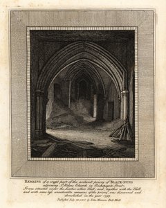 Vestiges de la crypte de l