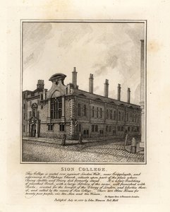 Sion College, au London Wall, près de Cripplegate