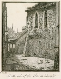 Côté sud de la Chambre des Princes, Westminster - John Thomas Smith