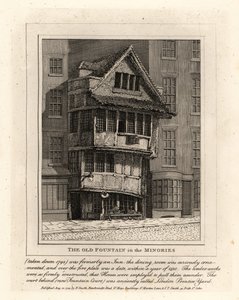 La vieille fontaine dans la paroisse de Minories, Londres