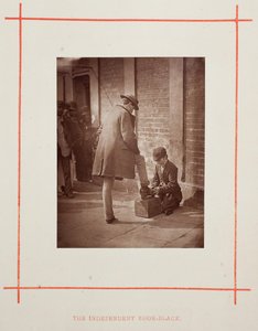 Le cireur de chaussures indépendant, 1877