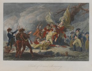Mort du général Montgomery, 1775 - John Trumbull