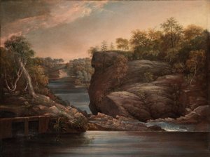 Les chutes de Norwich (ou les chutes de la Yantic à Norwich)