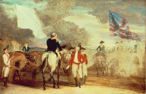 La Reddition de Cornwallis à Yorktown, 1787 - John Trumbull