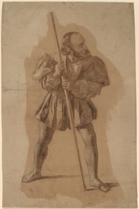 Étude de costume pour la fresque de Colomb, Washington, D.C.