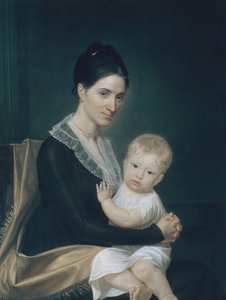 Mme Marinus Willett et son fils Marinus Jr., vers 1802