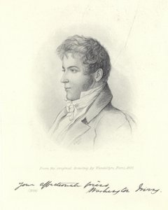 Portrait de Washington Irving - John Vanderlyn