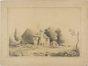 Cottage Beside Path
