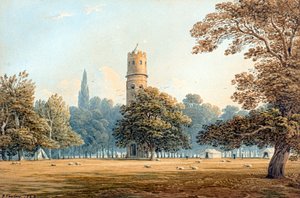 La Tour à Berkhampstead - John Varley