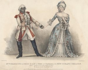 M. W. J. Hammond et Mlle Daly en Othello et Desdémone au New Strand Theatre - John W. Gear