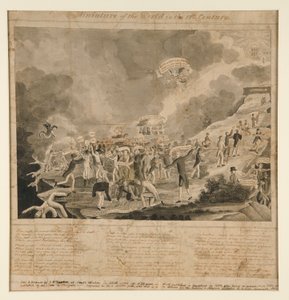 Étude pour une miniature du monde au XIXe siècle - John Warner Barber