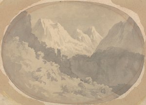 Scène alpine