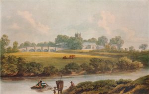 Bangor Is-y-Coed, Denbighshire, vers 1795 - John Warwick Smith