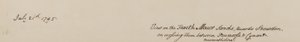 Vue sur les sables de Fraeth Mawr, vers Snowdon, en les traversant entre Penmorsa et Cynant, Merionethshire, 21 juillet 1795