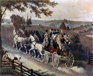 Diligence, 1822, vers 1920