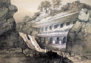 Kannari sic, Vue de la grotte de Durbar