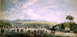 Vue intérieure à Atooi