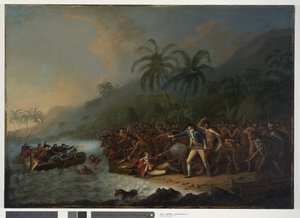 Mort de Cook, vers 1781-83