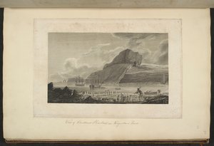 Vue du port de Noël dans la Terre de Kerguelen, décembre 1776