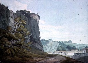 Partie du château de Chepstow, Monmouthshire