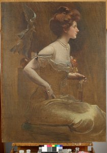 Mme Thomas Hastings, 1901 - John White Alexander
