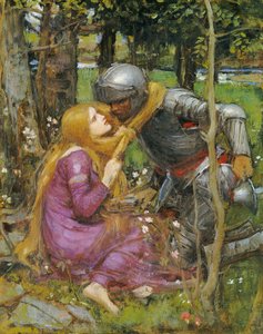 Une étude pour "La Belle Dame sans Merci", vers 1893