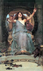 Circé offrant la coupe à Ulysse - John William Waterhouse