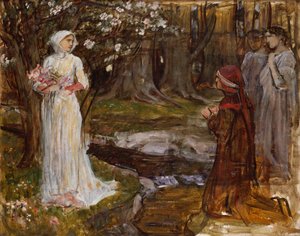 Dante et Béatrice, 1915