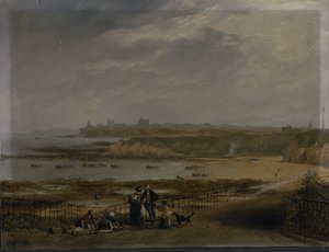 Cullercoats vers Tynemouth - Marée basse