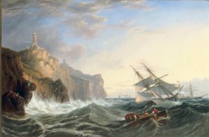 Navires au large du Lizard