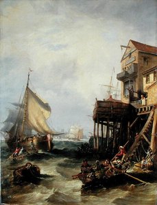 La Douane - John Wilson Carmichael