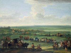 George I (1660-1727) à Newmarket, 4 ou 5 octobre 1717, c.1717