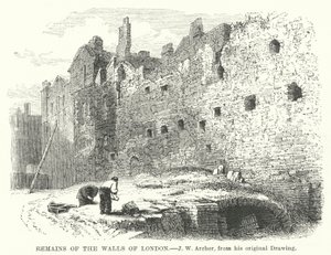 Vestiges des murs de Londres