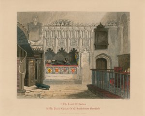 Tombe du prieur Rayhere, église Saint-Barthélemy-le-Grand, Smithfield