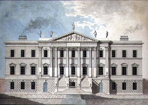 Conception pour un palais néoclassique - John Yenn