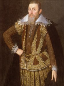 William Parker, 4e baron Monteagle et 11e baron Morley (1575-1622) - John de Critz
