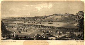 Camp Dennison - vue de la colline de Old Aunt Roady LOC 89694912 - Johnson