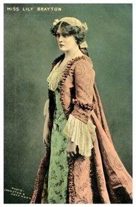 Lily Brayton, actrice britannique, vers 1900-1919