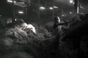 Usine de jute, Kolkata, Inde, 2017 (photo)