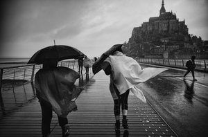 On route to Mont St Michel, 2022 (photo)