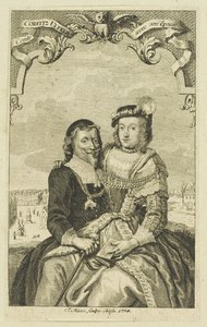 Double portrait de Corfitz Ulfeldt et de sa femme Leonora Christina