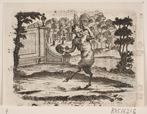 Vignette avec satyre - Jonas Haas